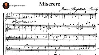 Jean Baptiste Lully  Miserere 1664 [upl. by Sand14]