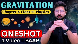 CLass11 Chapter 8 Oneshot  Gravitation Oneshot  Gravitational Full chapter Oneshot CBSE JEE NEET [upl. by Dyanna]