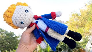 EL PRINCIPITO AMIGURUMI  CÓMO TEJER BOTAS Y PIERNAS [upl. by Shulman]