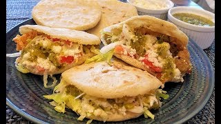 Gorditas with Chicharron In Salsa Verde  2 Ways  Step by Step [upl. by Madian7]