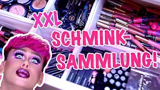 Meine XXL SCHMINKSAMMLUNG 685831KG Makeup MINDESTENS  Marvyn Macnificent [upl. by Friedberg]