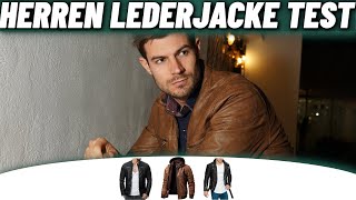 ▶ Herren Lederjacke Test 2023  3 Beste Herren Lederjacken [upl. by Lareena]