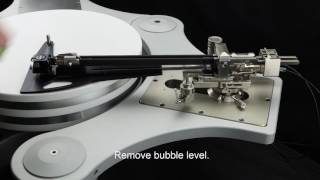 Klaudio Tangential Tonearm Installation [upl. by Humphrey123]