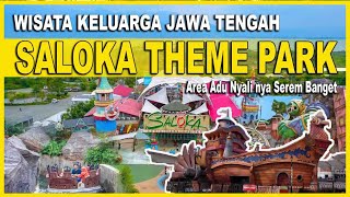 Wisata Terbesar di Jawa Tengah Terbaru  Saloka Theme Park Semarang [upl. by Ytsrik]