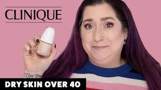 CLINIQUE EVEN BETTER CLINICAL SERUM FOUNDATION  Dry Skin Review amp Wear Test [upl. by Weisler]