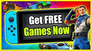 How to GET FREE GAMES on Nintendo Switch NOW Download Fast [upl. by Onitnelav]