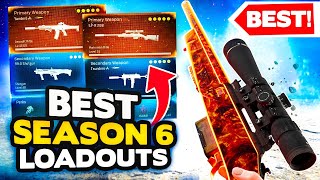 NEW Warzone Season 6 Top 10 BEST LOADOUT  Class Setups Modern Warfare Warzone Tips [upl. by Ahsienor]