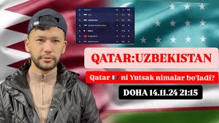 Qatar Uzbekistan Qatarni yutsak nimalar ozgaradi Jahon chempionati saralash TAHLIL qataruzbekistan [upl. by Marmaduke207]