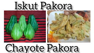 Iskut chhang Siam danIskut PakoraSquash Chayote Snack RecipeMizo eisiamThingpui Hmeh [upl. by Eikciv]