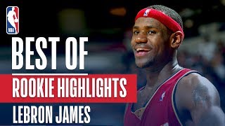 LeBron James BEST NBA Rookie Highlights  20032004 NBA Season [upl. by Diarmuid726]