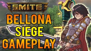 Smite Bellona Siege Gameplay  OP Confirmed Here [upl. by Naicul]