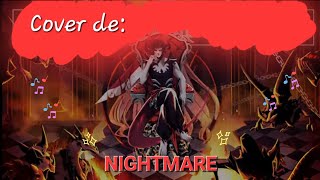 Cover dequotNightmarequot cancion de RaptorGamer especial por mi cumple🩷🩷 [upl. by Deane]