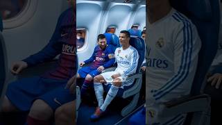 Ronaldo amp Messi can survive airplane crushed messi cr7 [upl. by Burdelle]