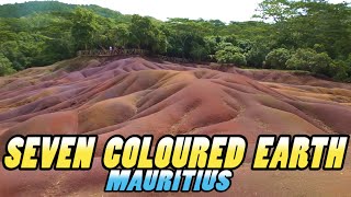 Chamarel Seven coloured Earths  Mauritius 4k [upl. by Irollam]