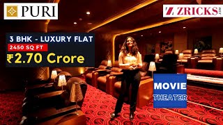 ₹257 cr 💈3 BHK Ultra Luxury Apartments in Gurgaon🚦 Puri Emerald Bay Dwarka Expy Gurugram [upl. by Airretnahs]