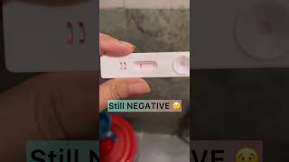 13 DPO I PREGNANCY TEST I NEGATIVE youtubeshorts shortsfeed navratrispecial ttc viralreels [upl. by Akins123]