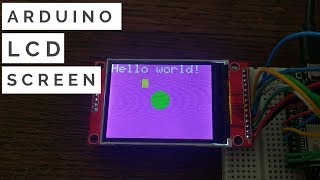 Arduinofriendly 240x320 LCD Display Tutorial ILI9341 [upl. by Gifferd]