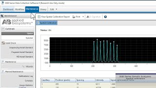 Performing a spatial calibration on 3500 Series Genetic Analyzers [upl. by Nerret711]