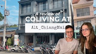 Alt Chaing Mai Review with Coliving and Coworking space tour [upl. by Hplodur]