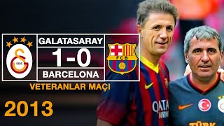 Veteranlar Maçı  Galatasaray 10 Barcelona [upl. by Aikrahs]