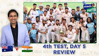 Bruised abused but conquered India stun Australia 21 Harsha Bhogle reviews [upl. by Acinoreb]