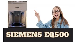 Siemens espressomaskine eq500 [upl. by Norac813]