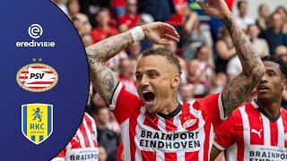 PSV vs RKC Waalwijk  Eredivisie 20242025 [upl. by Wenona]