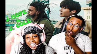 jhope on the street with J Cole Official MV  REACTION  jhope jcole bts btsarmy [upl. by Pitt]