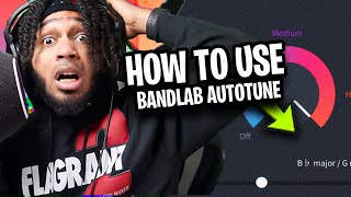 How To Use AUTOTUNE in BANDLAB  Best BandLab AutoTune Settings [upl. by Sonnnie725]