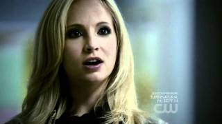 The Vampire Diaries  S02E02  Caroline knocks down Damon [upl. by Weasner14]