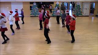 Mean Girls  quotJingle Bell Rockquot DANCE FOR BEGINNERS Easy Choreography [upl. by Nosille]