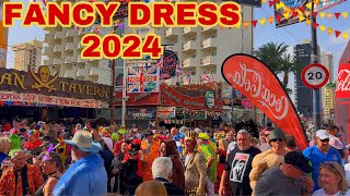 FANCY DRESS 2024  Incredible Atmosphere in Benidorm 😲🎩 [upl. by Edak51]