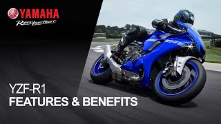 Yamaha YZFR1 Features amp Benefits [upl. by Tiernan338]