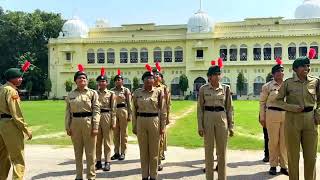 NCC Cadets Drill [upl. by Ecyac]