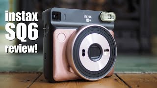 Fujifilm Instax SQ6 review  instant camera [upl. by Eaneg]