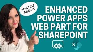 PowerApps Enhanced SharePoint Webpart [upl. by Llohcin]