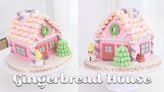 Christmas Cake  Gingerbread House  Tan Dulce [upl. by Vandyke]