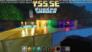 Yss Se Shader for minecraft bedrock edition  Reflections amp GodRays  a Highend Shader [upl. by Oilenroc]