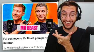 CRISTIANO RONALDO ENTREVISTANDO MRBEAST [upl. by Newol]