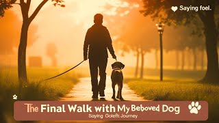 The Final Walk With My Beloved Dog [upl. by Acirederf]