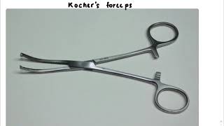 Knowledge Bytes uploaded Kocher’s forceps Parts and uses🩺 [upl. by Madlin]