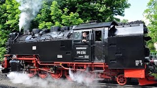 EisenbahnRomantik Mit der Harzer Schmalspurbahn HSB Brockenbahn Volldampf voraus [upl. by Lehcear]