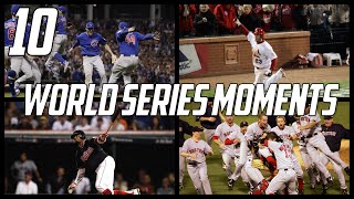 MLB  10 Greatest World Series Moments of the 21st Century [upl. by Eentruok280]