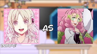 ♥︎ Diabolik lovers react to Yui as mitsuri ♡︎  gacha reaction  ☆ Maessi ★ [upl. by Desi]