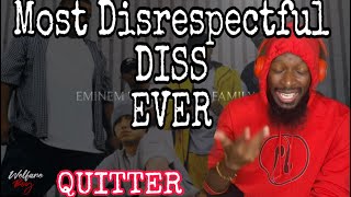 STAN WEEK 1  QUITTER with Lyrics • Eminem DESTROYED EVERLAST [upl. by Egroj]