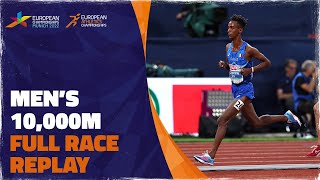 Mens 10000m Final  European Athletics Championships  Munich 2022 [upl. by Sillsby]