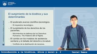 Introducción a la Bioética Ética y Moral  Parte 2 [upl. by Drud]