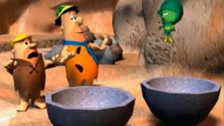 The Flintstones Bedrock Bowling PS1 Playthrough  NintendoComplete [upl. by Nelleh]