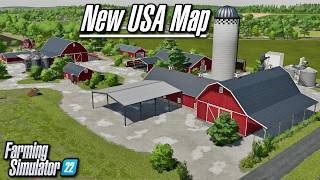 New Mods  New USA Map Dince’s 9R amp MF Farms Update 40 Mods  Farming Simulator 22 [upl. by Dorita]