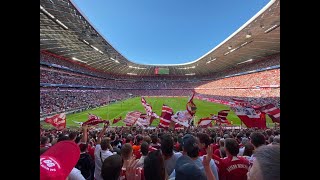 Fc Bayern Fangesänge  Stadionatmosphäre [upl. by Artenehs]